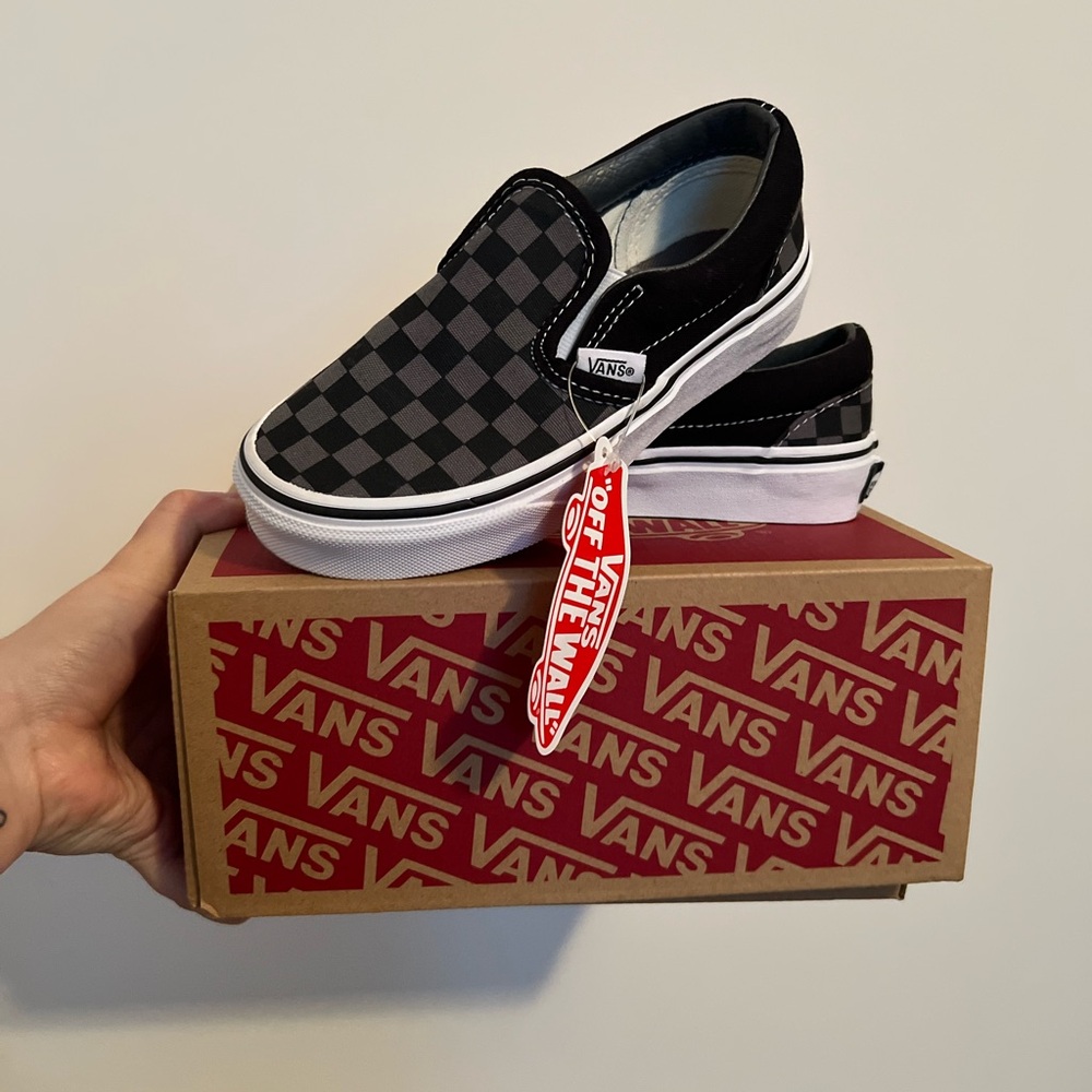 Kids slip on vans